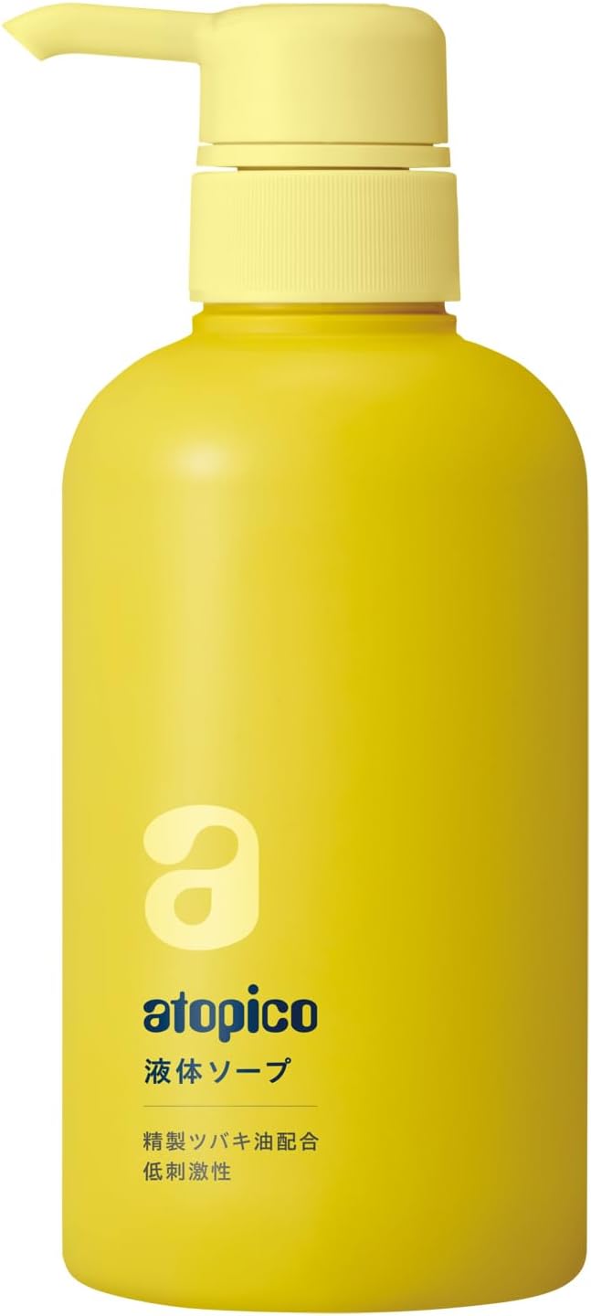 Atopico 大島椿沐浴露 400ml - 無香料保濕,適合敏感肌膚