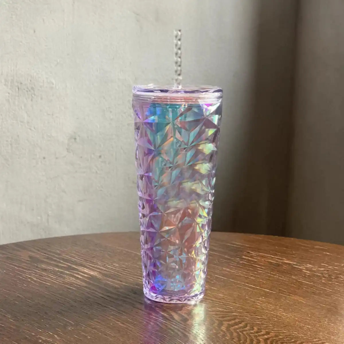 Starbucks 710ml Holiday Tumbler Winter Snowflake Straw Cup