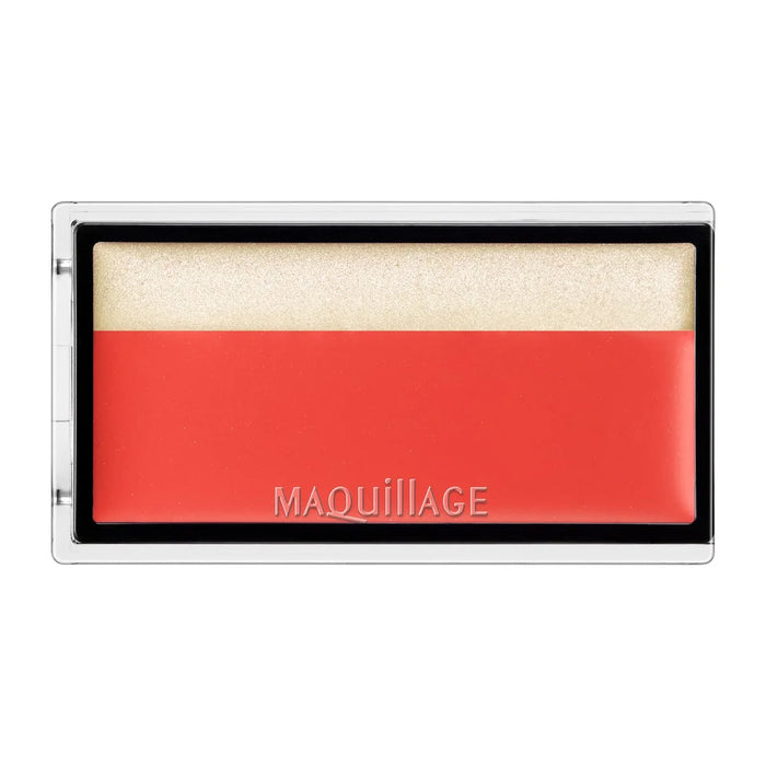 Maquillage Dramatic Cream Cheek Color Or423 Mango Sorbet 2g Non-Stick Formula