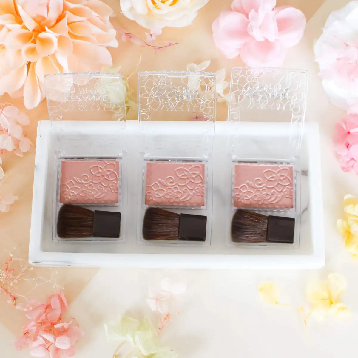 Cezanne Pearl Glow Cheek in P3 Cinnamon Orange 2.4G
