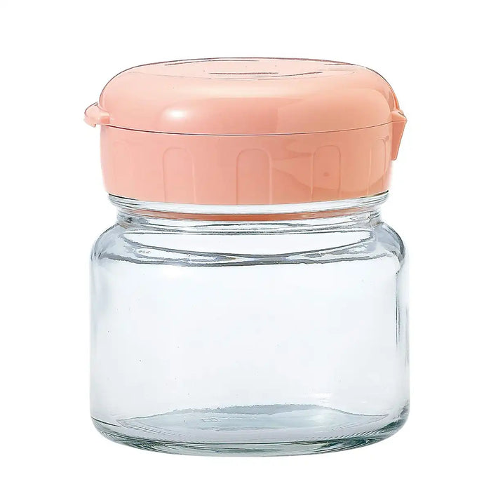 Toyo Sasaki Glass Zukejou Gari Jar Pot Small Made In Japan Pink - I-77828-P-Jan