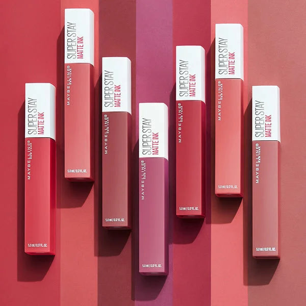 Maybeline Newyork Superstay Matte Ink 118 Gorgeous Classical Red 5ml - Liquid Lipstick Brands