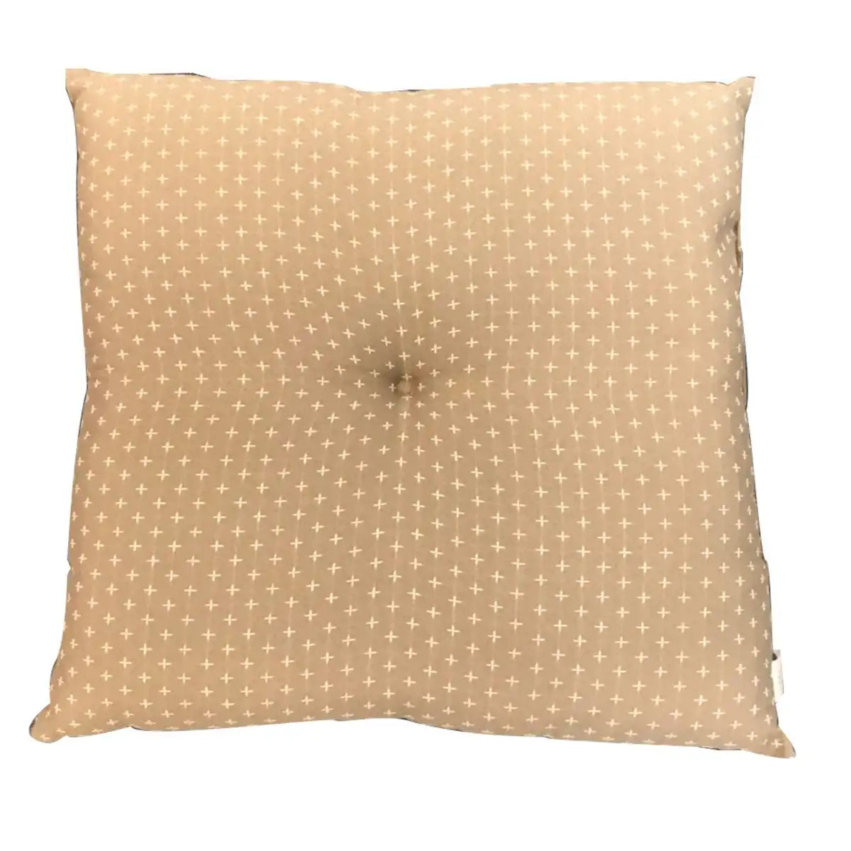 Ikehiko Corporation Zabuton Made In Japan Plain Harmony Beige 55X59Cm