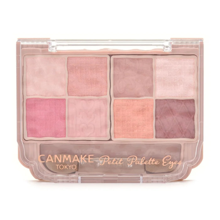 Canmake Petit Palette Eyes 05 Strawberry Peche 2g Coral Eyeshadow with Applicator
