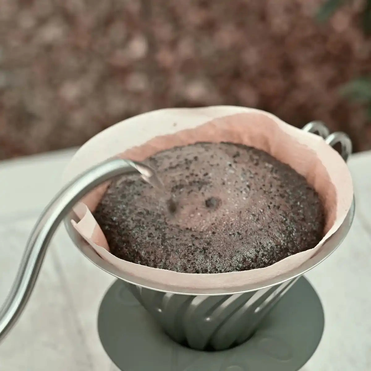 Hario V60 1-4 Cup Silver Dripper Japan