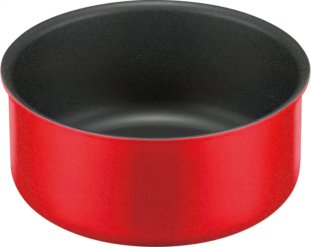 Thermos Durable Gas Stove 18cm Bright Red Pot with Removable Handle Koc-018