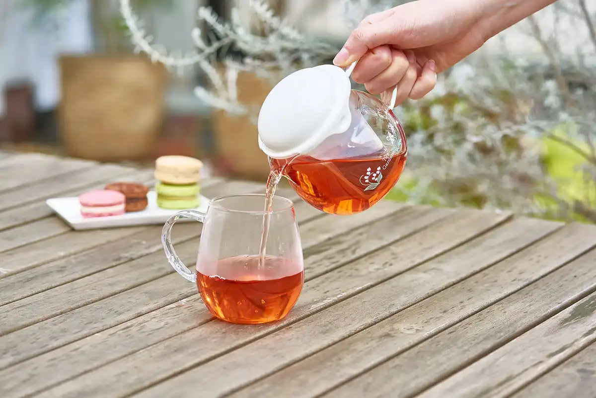 Hario Kirara 360Ml White Tea Pot - Made In Japan