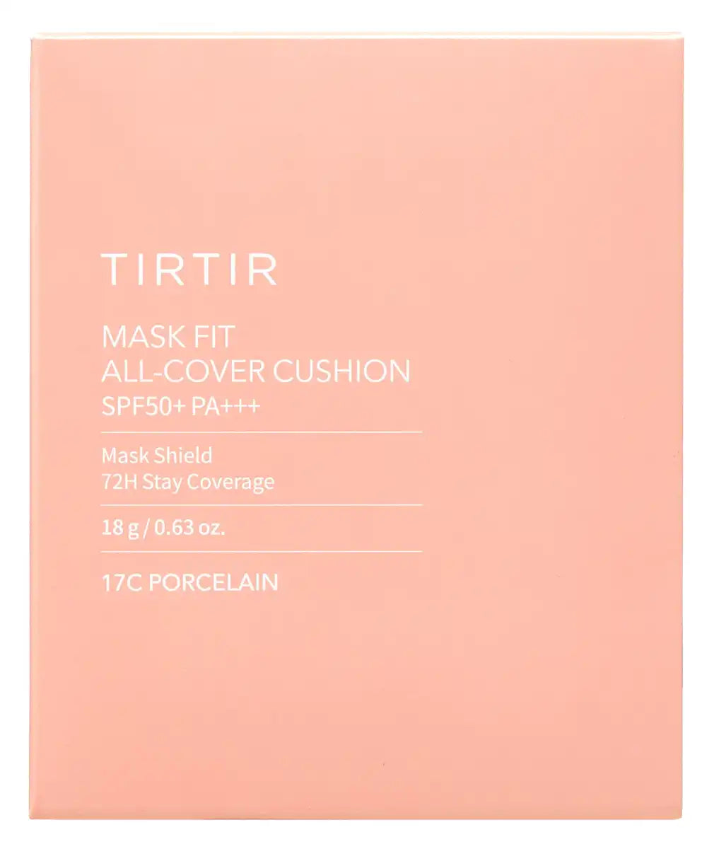 Tirtir Mask Fit All Cover Cushion All Cover 17C 18g - Cushion From Japan - Makeup Products