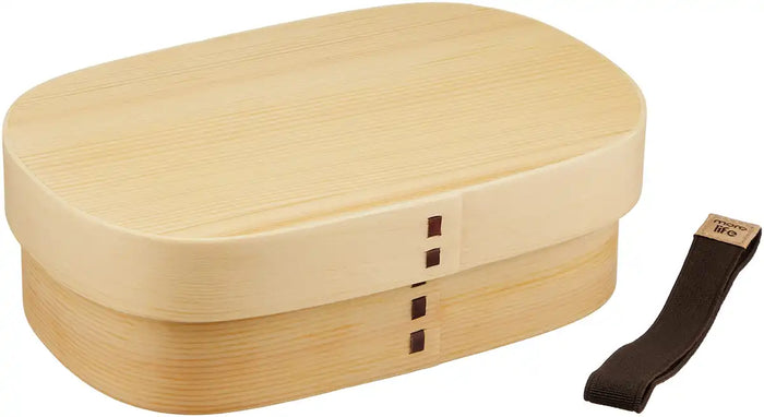 Ruozhao Japan Magewappa One-Step Lunch Box Natural Fh09 Square Length
