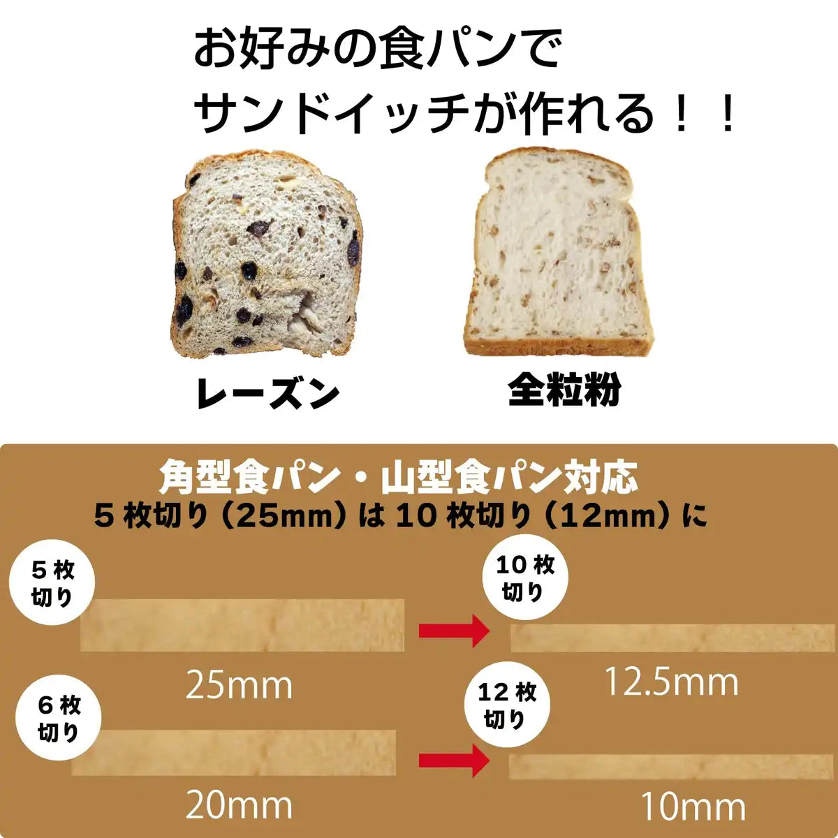 Ernest A-77704 Bread Cut Guide Made In Japan - Slice 5-6 Slices Thinly For Sandwiches Favorite Of Major Restaurants