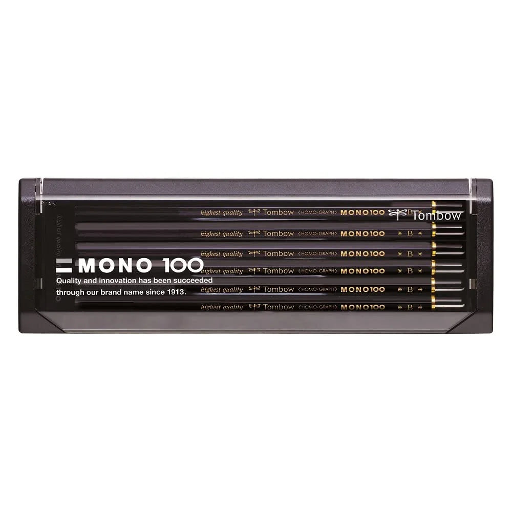 Tombow Pencil Mono 100B Japan - Dozen Pack - Mono-100B