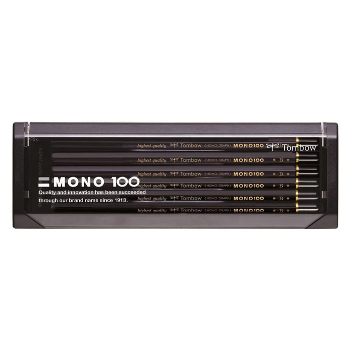Tombow Pencil Mono 100B Japan - Dozen Pack - Mono-100B