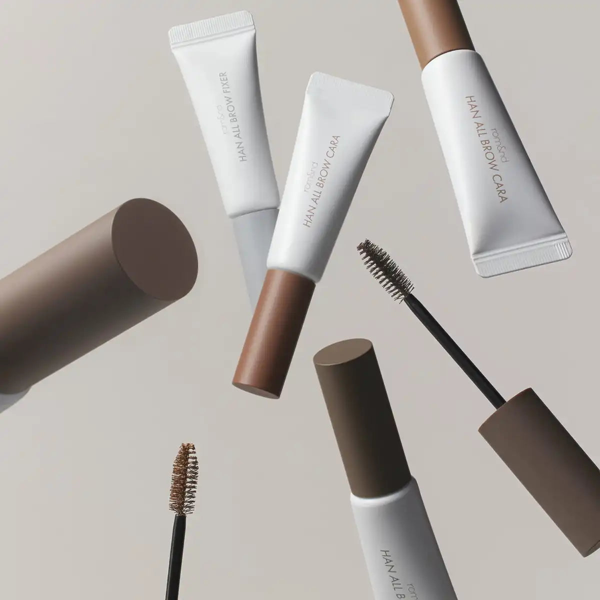 Rom&Nd Han All Brow Cara 02 Mild Woody - Natural Long-lasting Brow Mascara