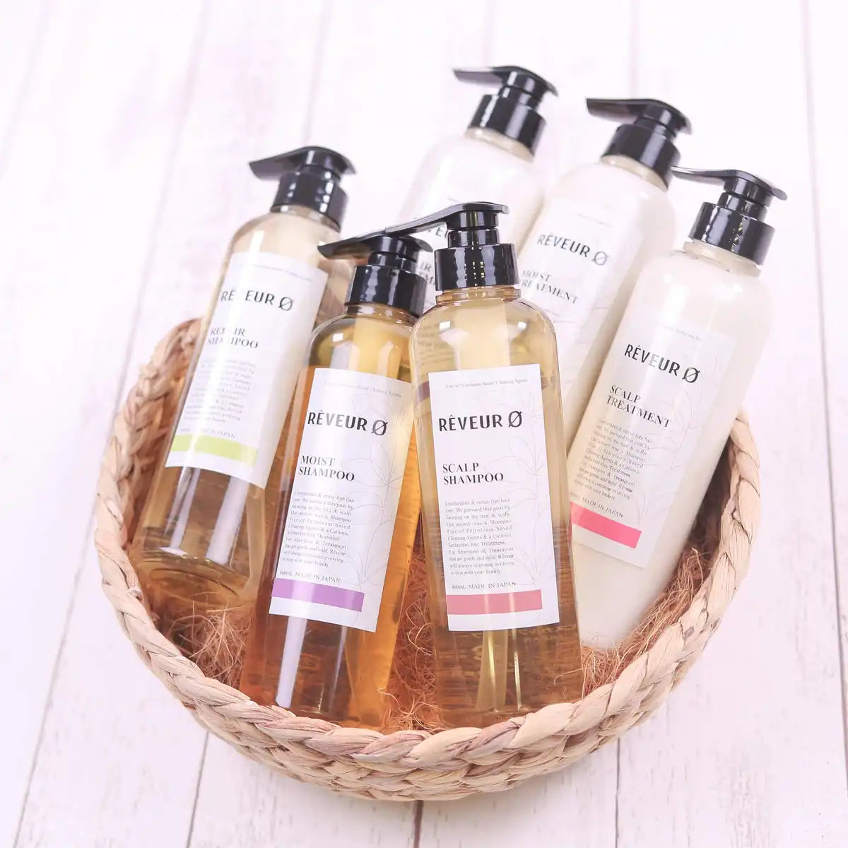 Reveur0 Repair Silicone-Free Shampoo 460ml - Natural Hair Care Solution