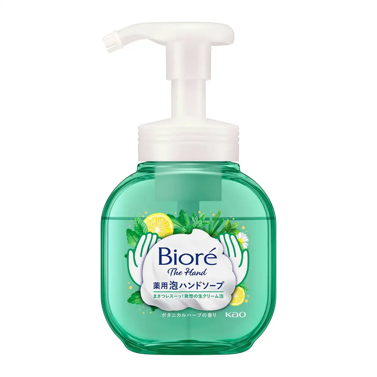 Biore The Hand Foaming Hand Soap Botanical Herb Scent Pump 250Ml