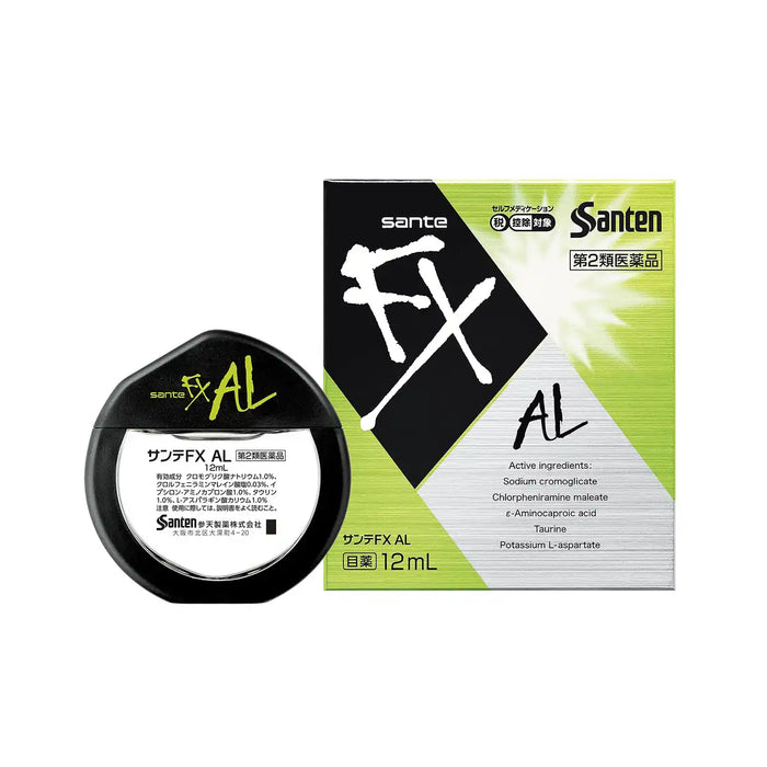 Santen Pharmaceutical Sante FX AL 12mL Class 2 OTC Eye Drops
