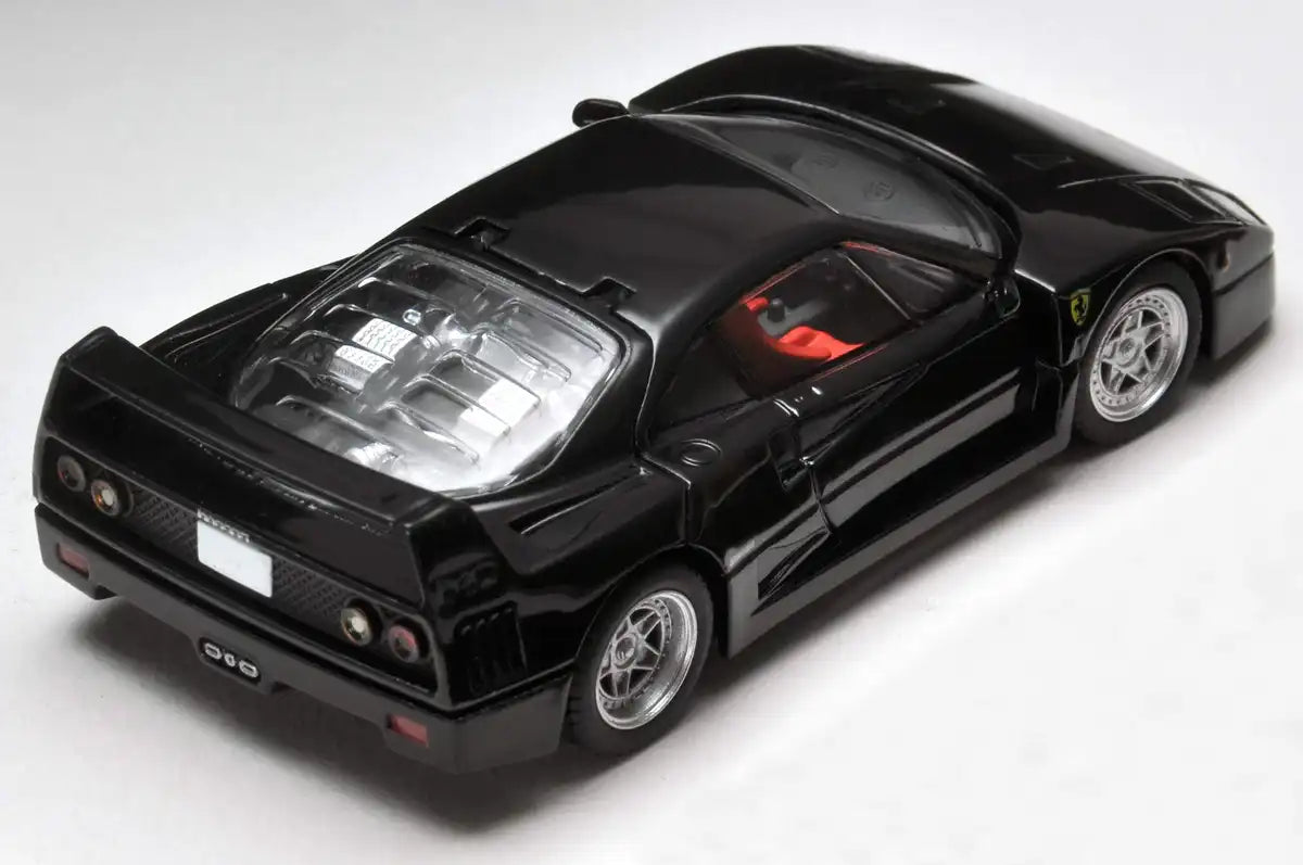 Tomytec Tomica Limited Vintage Neo Ferrari F40 Black 1/64 Scale Model