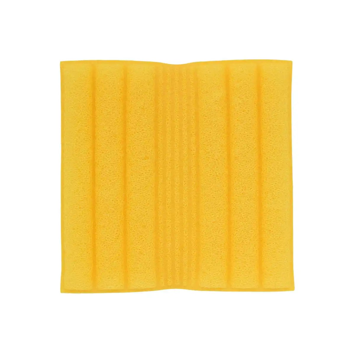 Lec Gekiochi-Kun Groove Washable Quick-Drying Dishwashing Sponge Sheet (Good Design Award Winner) 13X13Cm K00213 - Made In Japan