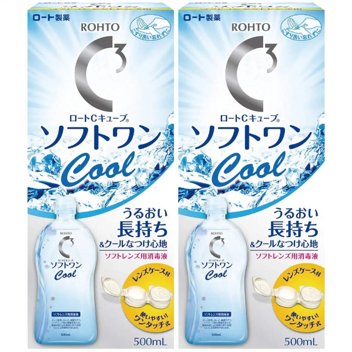 Roth Japan C Cube Soft One Cool A 500Ml 2-Pack Bottles