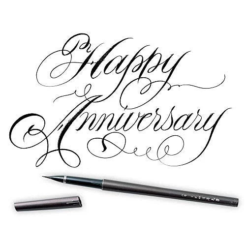 Kuretake Fountain Pen Dp150-8B Tabletop Brush No. 8 Japan