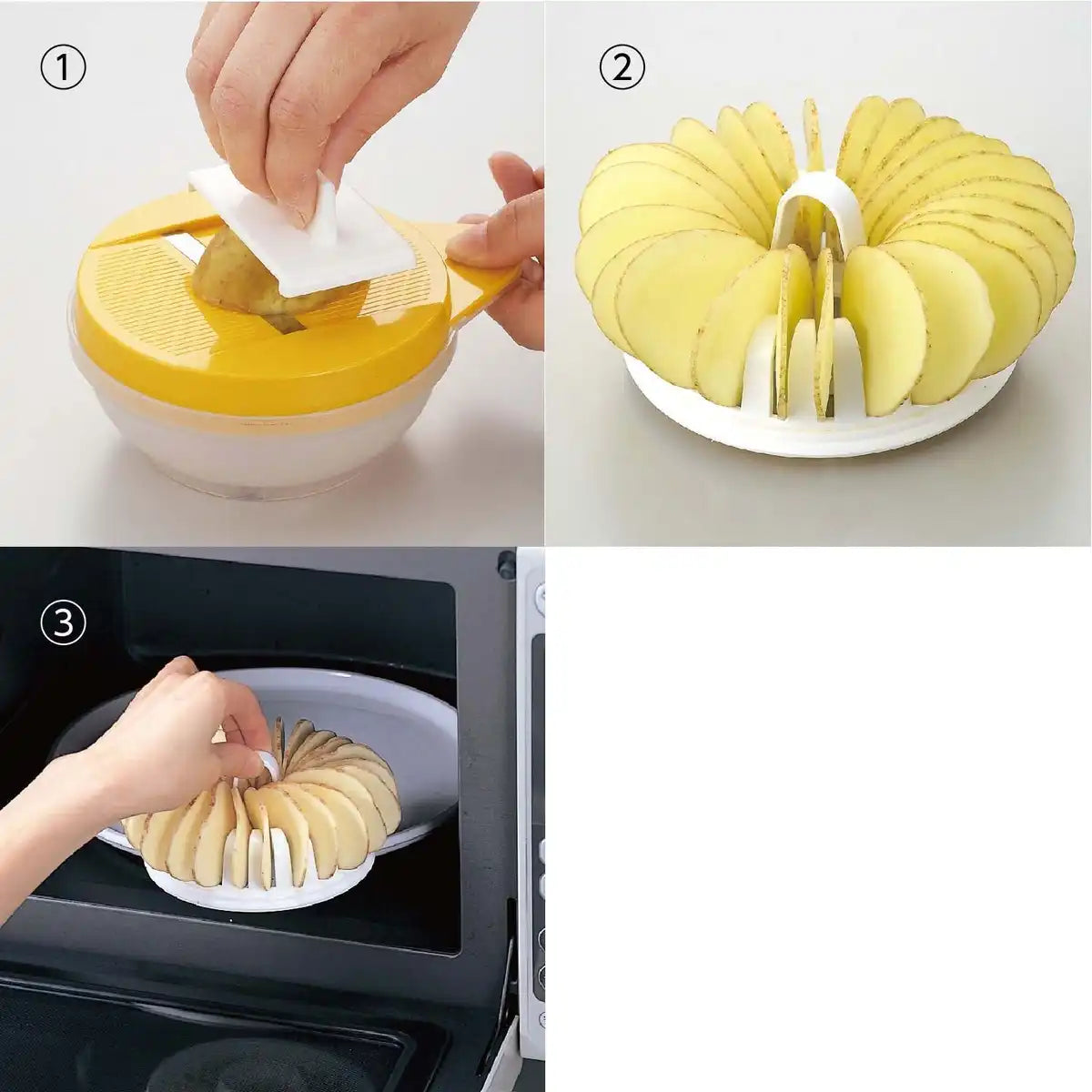 Akebono Polymethylpentene Microwave Chips Maker