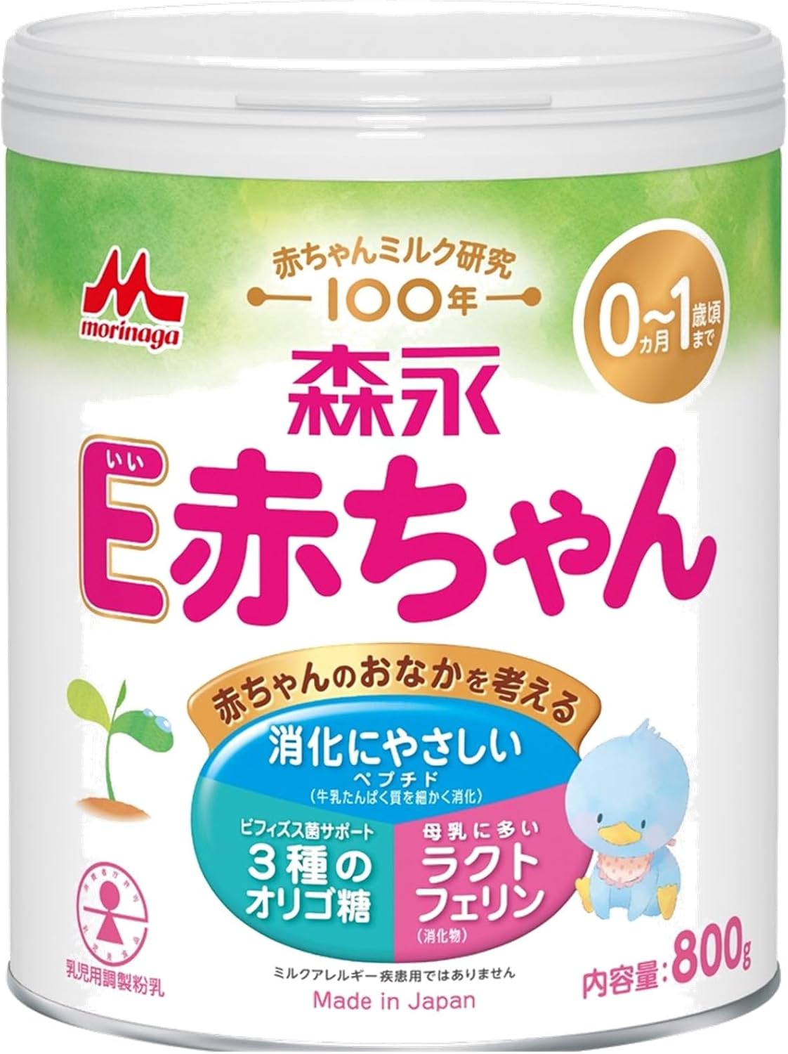 Morinaga E-Akachan Japanese Infant Formula Baby Milk 800G