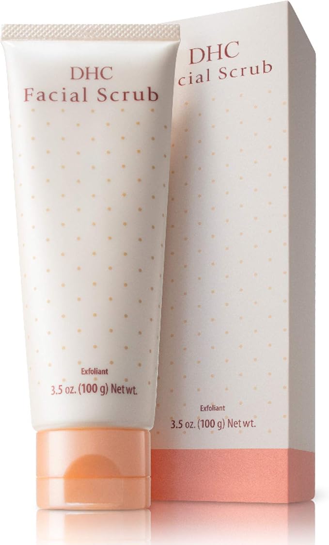Dhc Facial Scrub Gentle Exfoliating Scrub Creamy Hydrating Cleanser 3.5 Oz.- Japan Facial Scrub