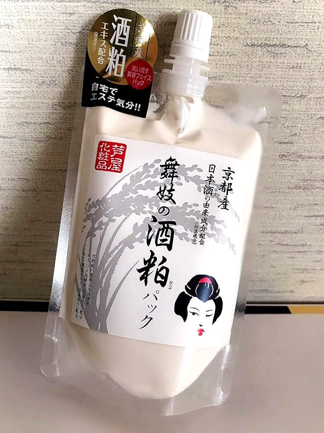 Ashiya Cosmetics Maiko Sake Lees Pack 170G - Japan - Ashiya Cosmetics