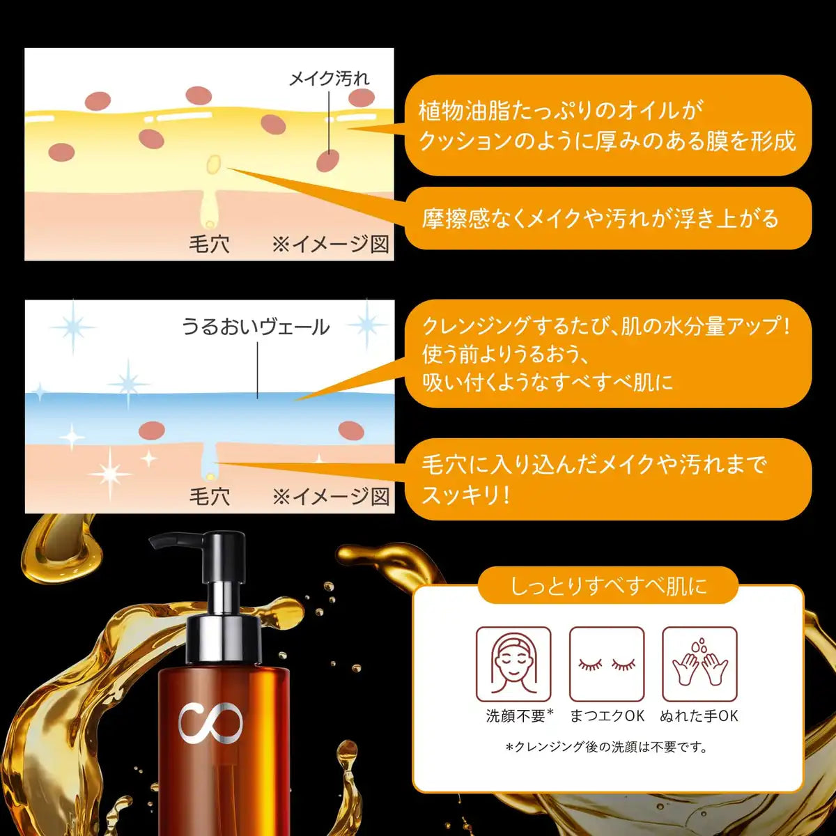 Softymo Clear Pro Cushion Cleansing Oil - Night Cherry Blossom Makeup Remover
