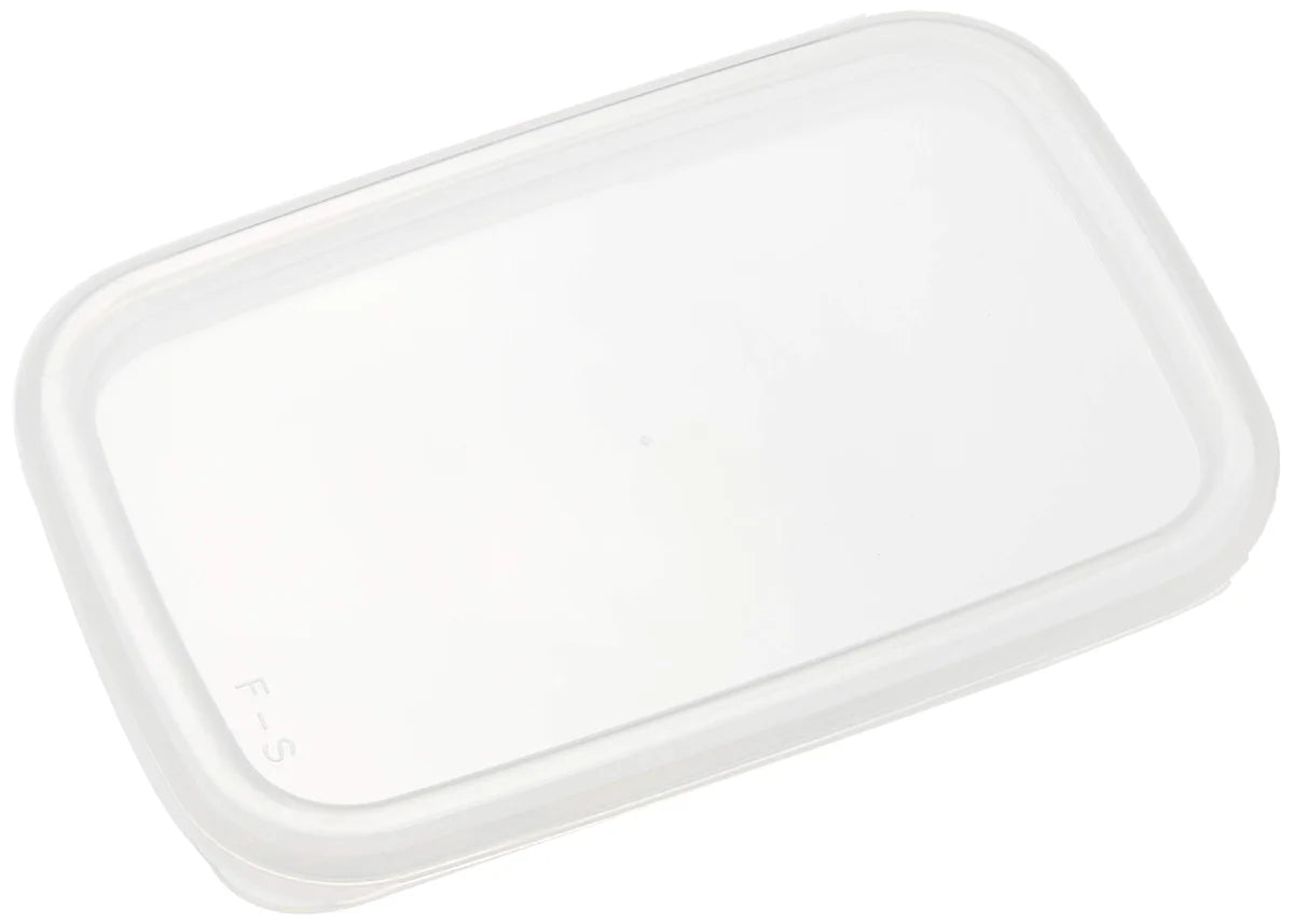 Noda Horo White Series Seal Lid For Rectangle Deep Dish Made In Japan