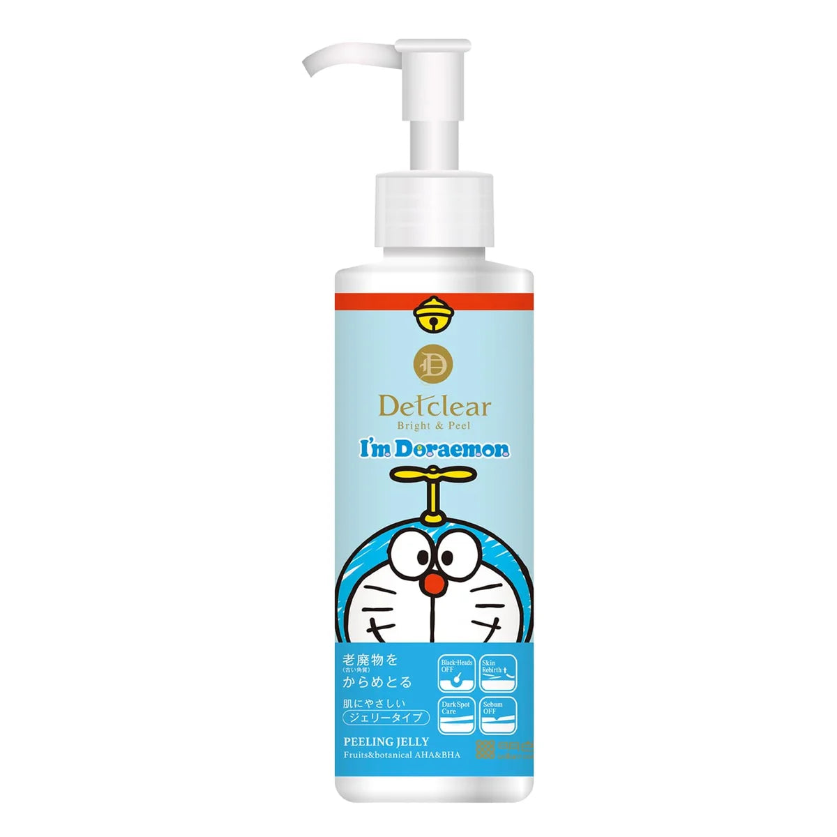 Det Clear Bright & Peel Peeling Jelly 180ml Exfoliante sin fragancia Japón