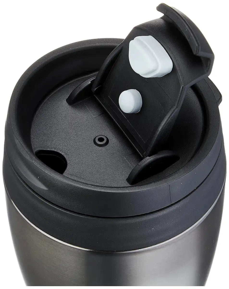Doshisha Vacuum Insulated Direct Drip Tumbler Mug W/Lid 360Ml Japan Black - Cbct400Bk