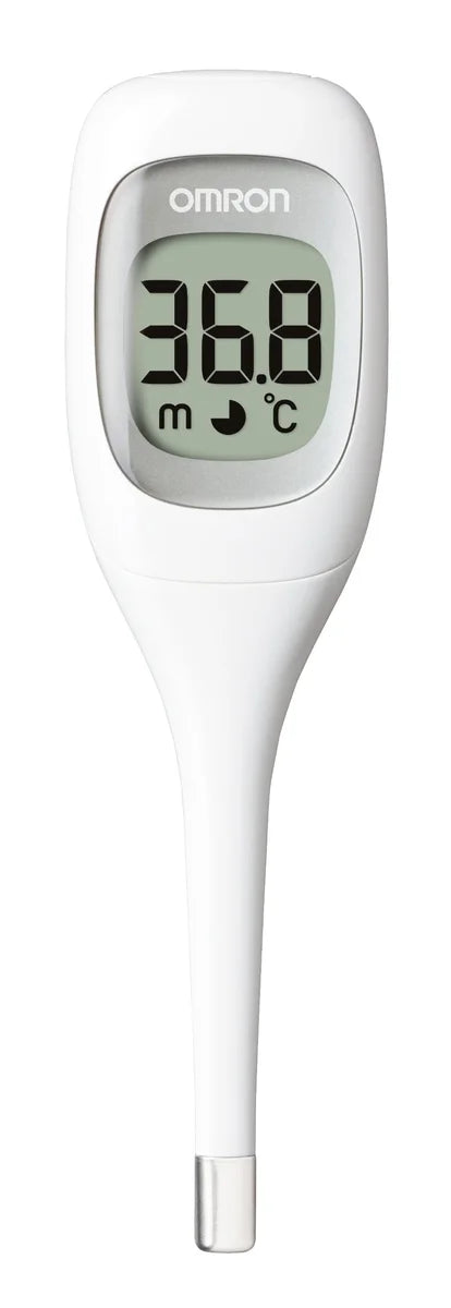 Omron Mc-681 Digital Thermometer Made In Japan For Armpit Use