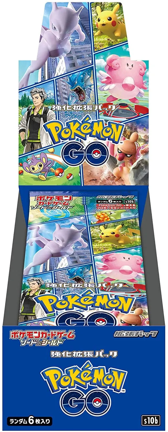 Pokemon Japanese Pokemon GO s10b Booster Box Sealed