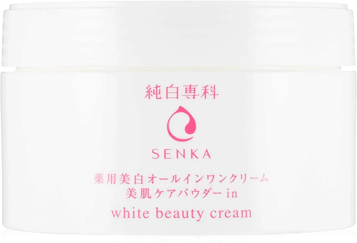 Medicated Pure White Senka Sappin Pure White Cream All In One 100g