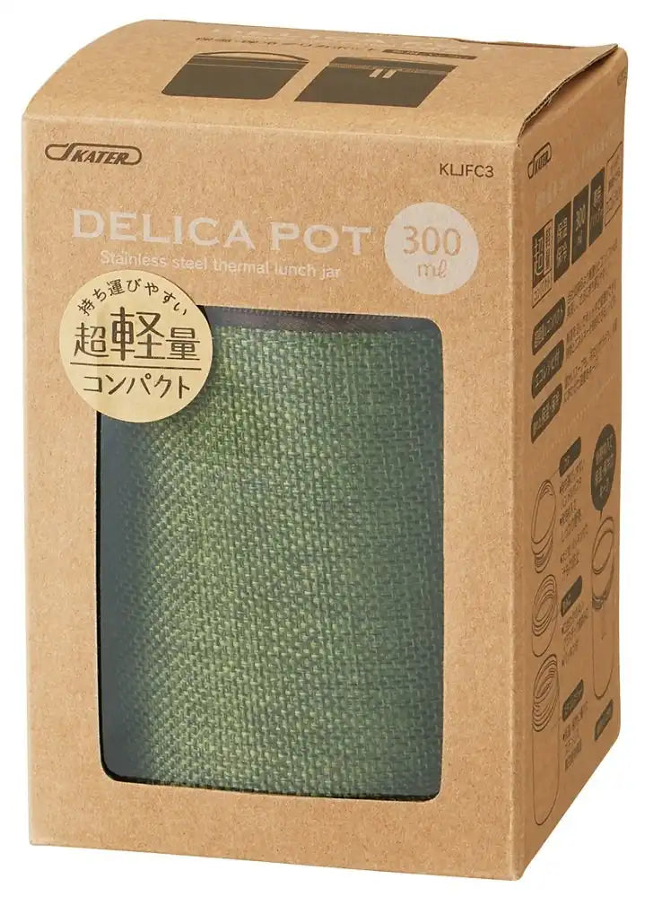 Skater Japan Thermal Soup Jar 300Ml Modern Matcha Soup Pot Lunch Jar