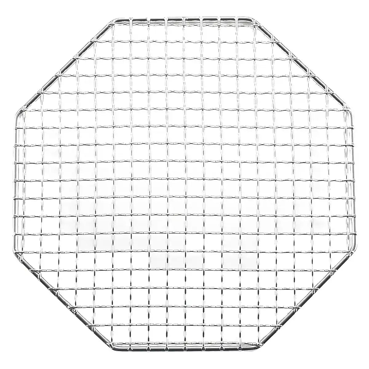 Ebm Stainless Steel Octagonal Barbecue Grill Mesh 22 X 9.5Cm