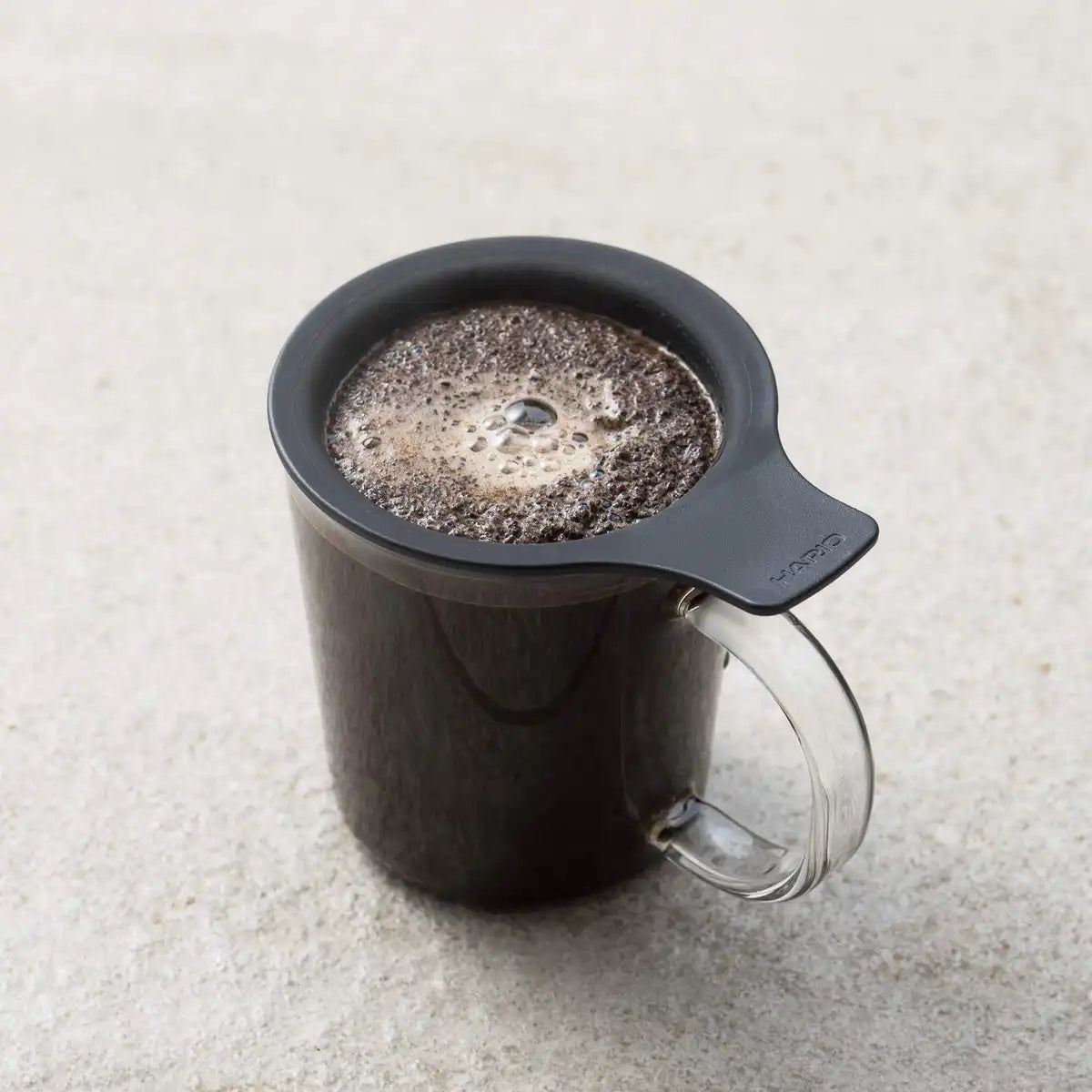 Hario One-Cup Coffee & Tea Maker 170mL Black Made in Japan OCM-1-B