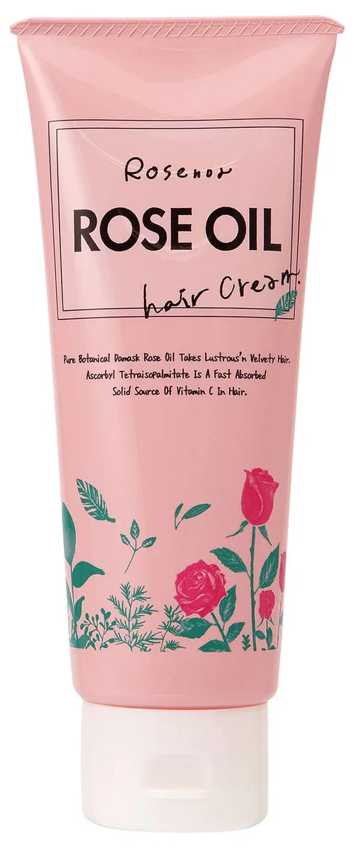 Kurobara Honpo Rosenoa 150G Rose Hair Cream for Smooth and Shiny Hair