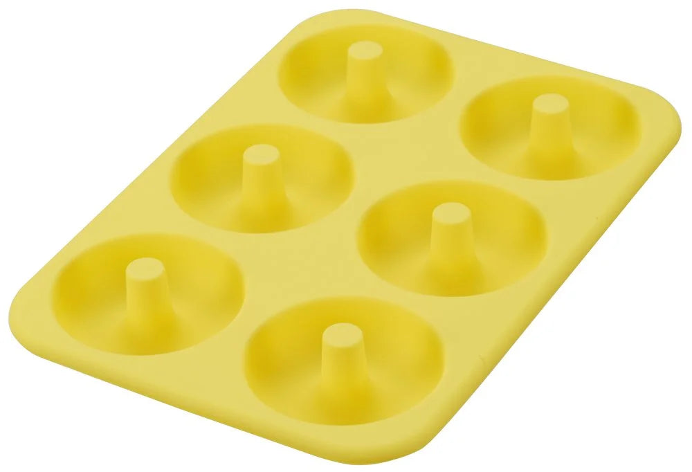 Kai Corporation Japan Silicone Donut Mold 6 Pieces - Dl-5981