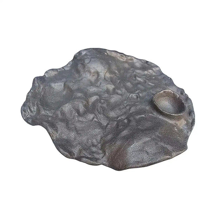 Hoei Porcelain Lunar Surface Plate