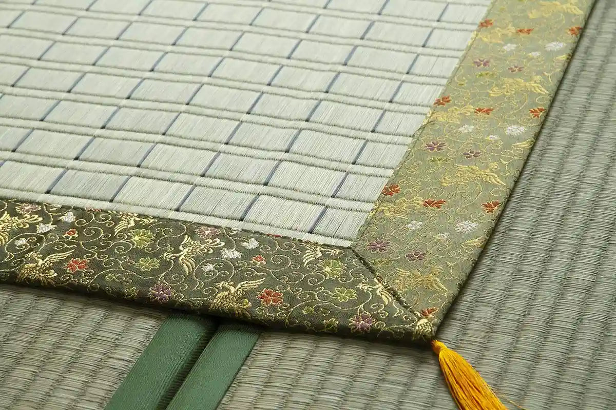 Ikehiko Gozen Goza Buddhist Altar Rush Rush Made In Japan Kakegawa Weave Matsukawa 88X120Cm #3101639