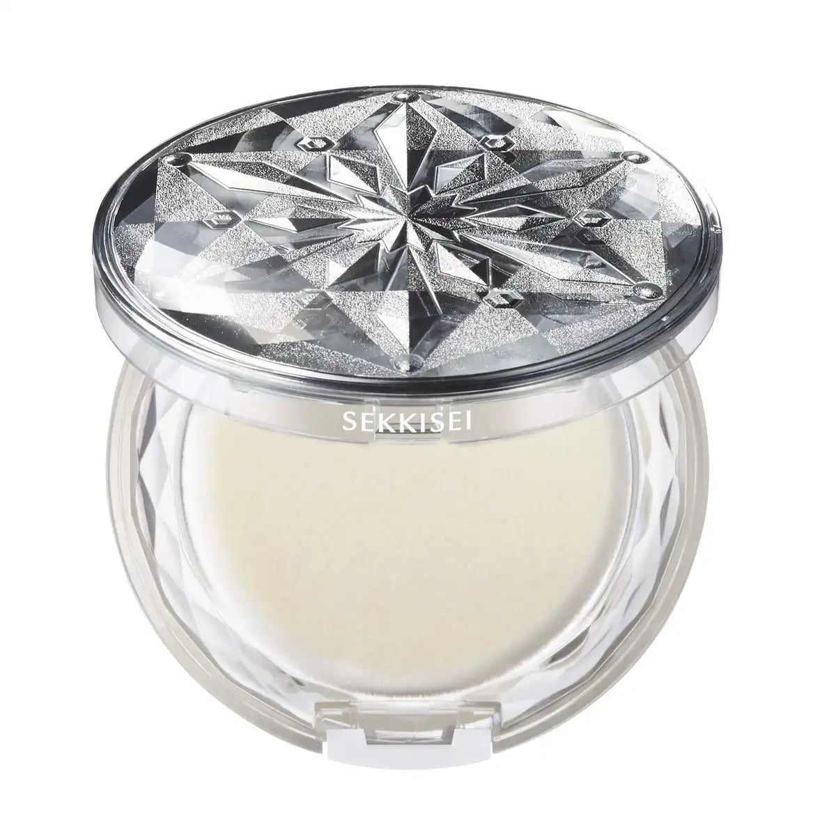 Sekkisei Snow CC Powder Case Lightweight Compact for Skin Perfection