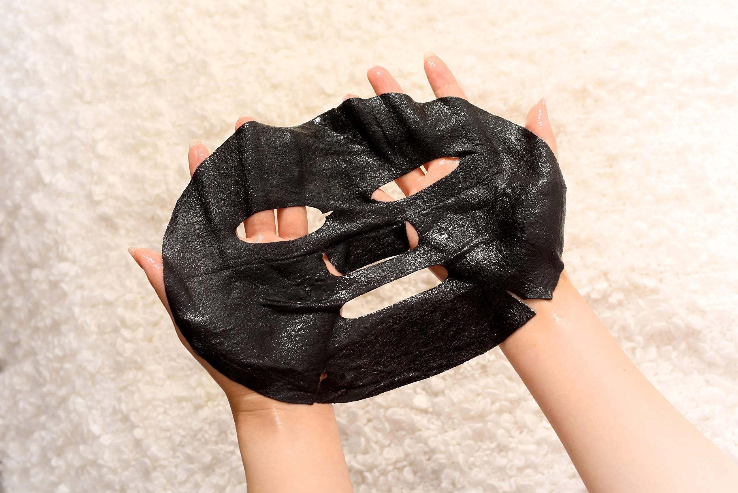 Alface Aqua Moisture Sheet Mask Pure Black 5-Sheet Box - Mask For Pore Skin