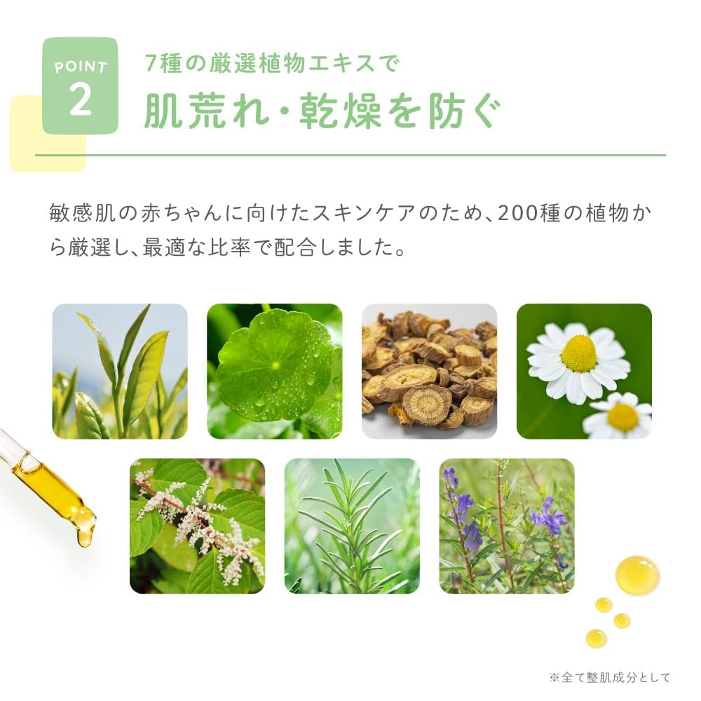 Alobaby 유기농 베이비 비누 400ml - 무첨가 샴푸 & 바디워시 일본