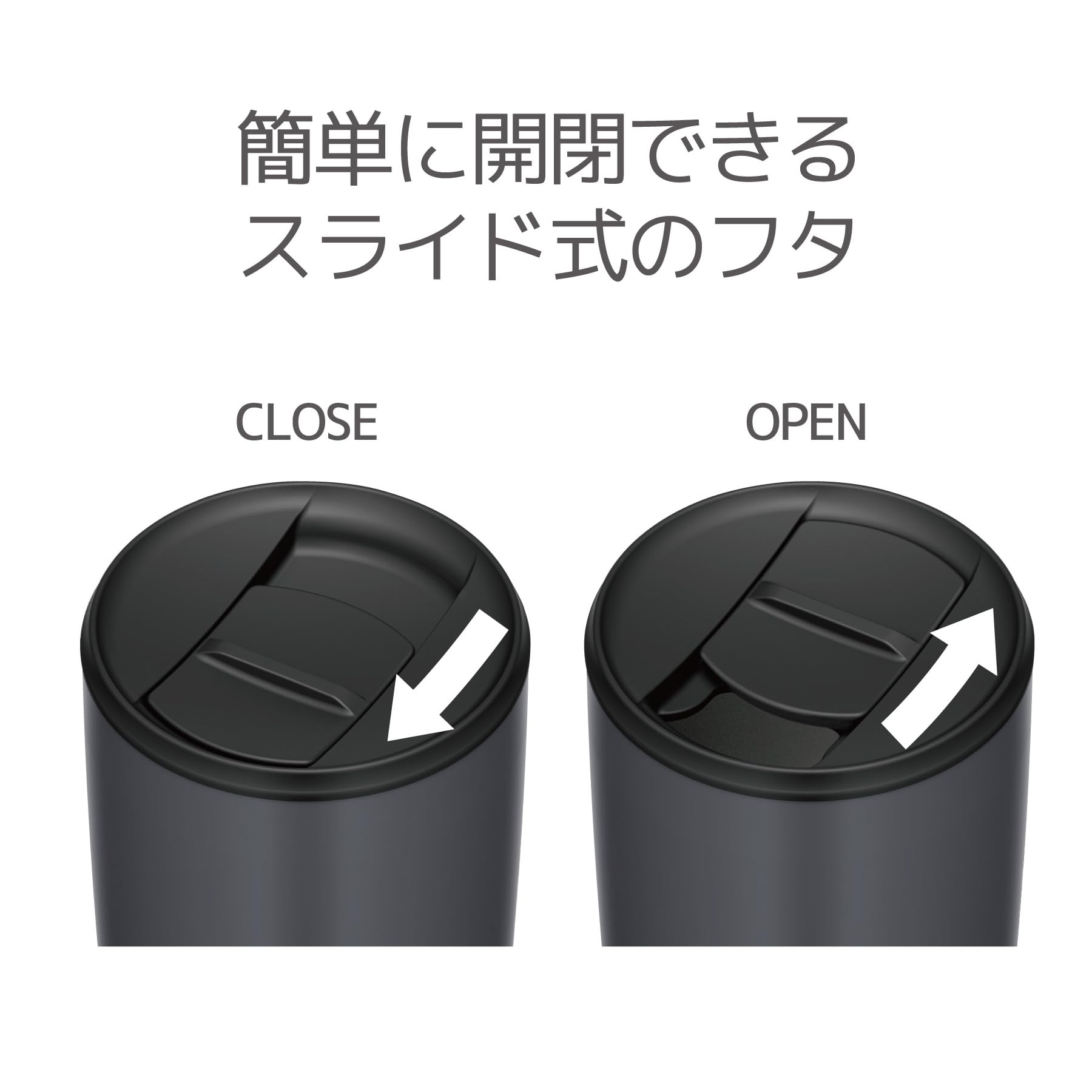 Thermos Ash Blue Vacuum Insulated Tumbler 400ml with Lid Dishwasher Safe - JDP-401 ASB