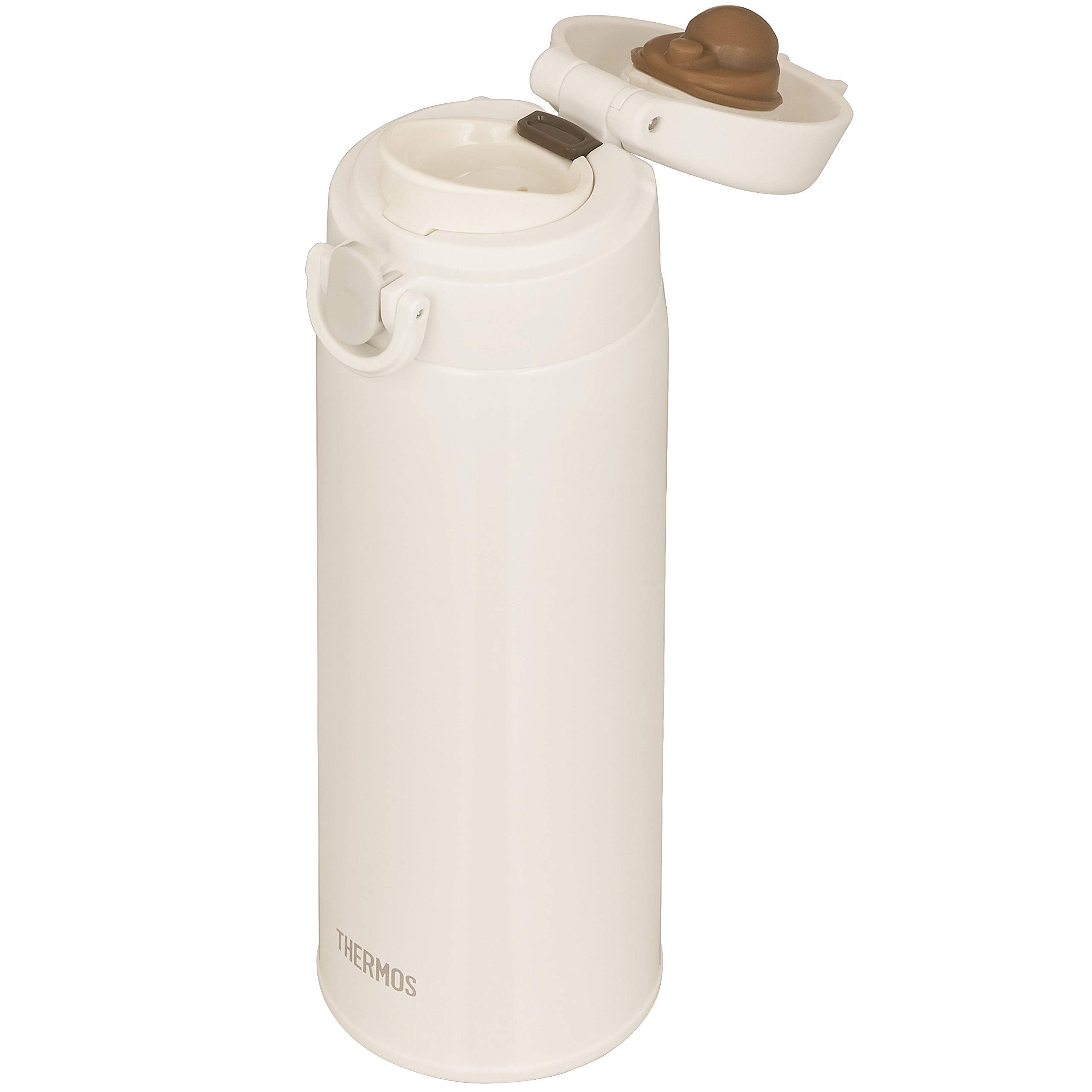 Thermos 500ml Alpine White Vacuum Insulated Stainless Steel Water Bottle Jof-500 Awh
