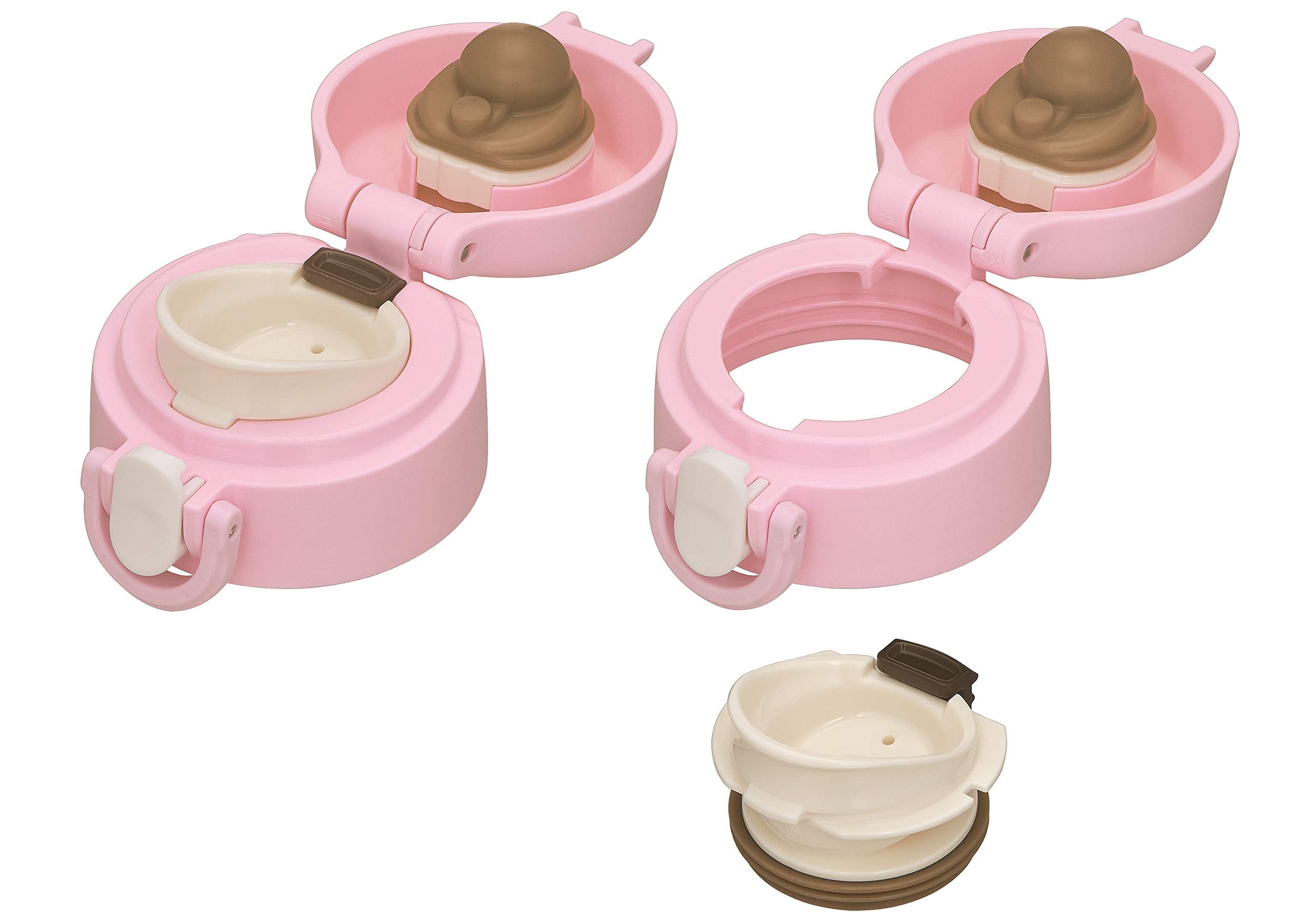 Thermos 500ml Vacuum Insulated Water Bottle Dusty Pink Stainless Steel Ultra-Lightweight with Removable Spout Jof-500 DTP