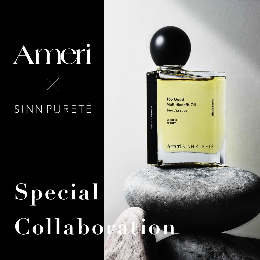 SINN PURETE Multi-Benefit Hair Oil Black Stone Moisturizing Plant-Based 100ml