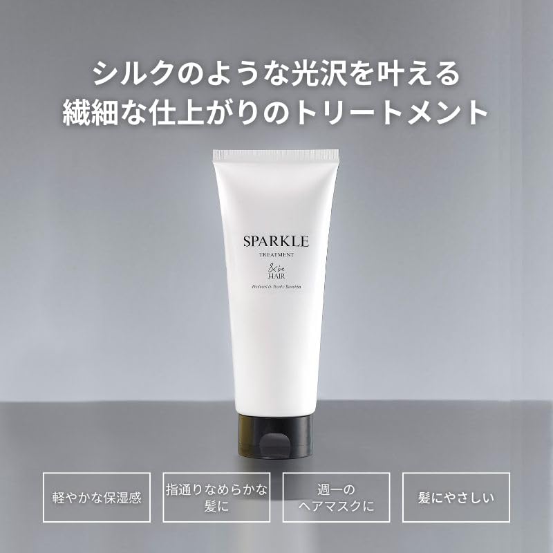 &Be Sparkle Hair Treatment for Glossy Shine and Deep Conditioning